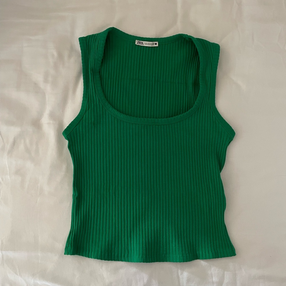 Zara Square-neck Top
